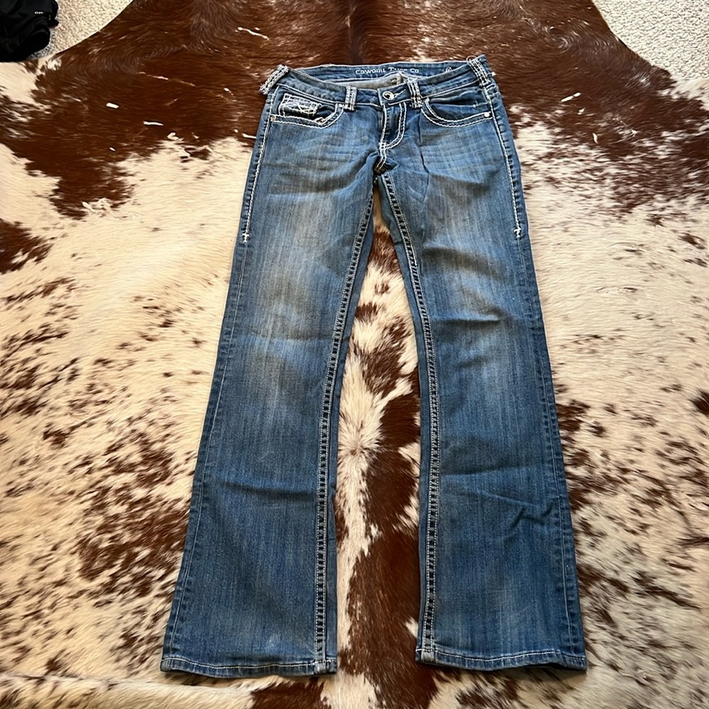 COPY - COPY - Cowgirl Tuff women’s 27x33 jeans bootcut with stretch